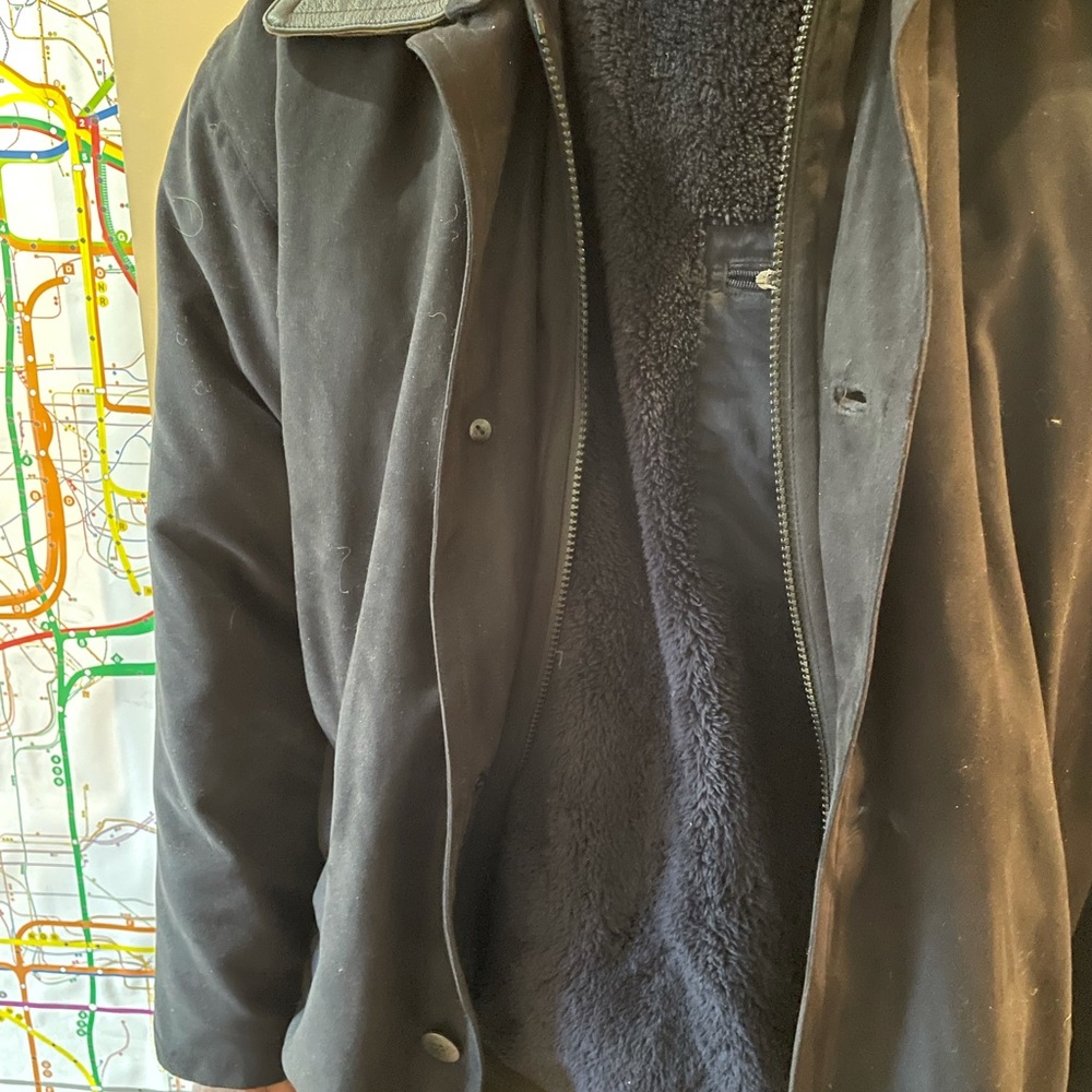 Rainforest micro fiber black down filled coat - Picture 4 of 9